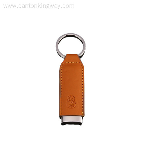 Wholesale Custom Car logo Metal Leather Key Chain